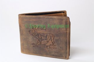 Geldbörse Hirsch Querformat Anrikleder Geldbeutel Brieftasche Versandkostenfrei 78564001