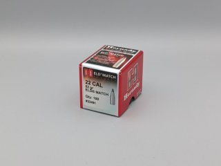 100 Geschosse Hornady #22491 Diameter .224 52 Grain ELD Match