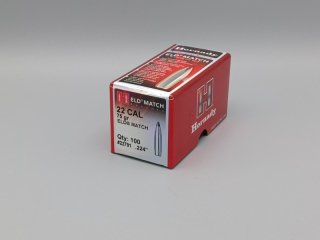 100 Geschosse Hornady #22791 Diameter .224 75 Grain ELD Match