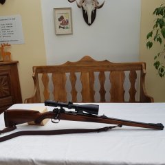 Rep. Büchse Mod. 98 (Stutzen)Kal. 3006 Zielfernrohr Zeiss 3-12x56 Leuchtabsehen