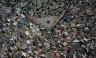 Tarnnetz 3 x 2,4 m BW Flecktarn Bundeswehr - Drückjagd Ansitz Deko