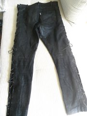 Schnürlederhose Herren
