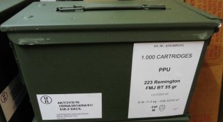 Munition PRVI / PPU 223rem VM Natokiste