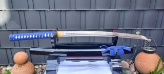 Handgeschmiedetes-Gefaltetes Samurai Schwert Wakizashi