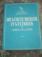 Antiquarisches Buch: Die Württemberger im Weltkrieg