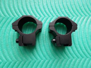 TACTICAL Kipp/Fest-Montage RINGE f. ZFR m. 25,4/26mm Rohr & 11mm PRISMA BH 13,5mm TOP verarbeitet!