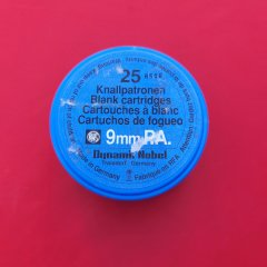 25 St. RWS Knallpatronen im Cal. 9mm PAK v. RWS