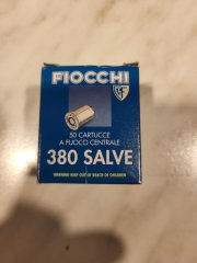 50 StückFiocchi Knallpatronen Cal. 9mm Revolver