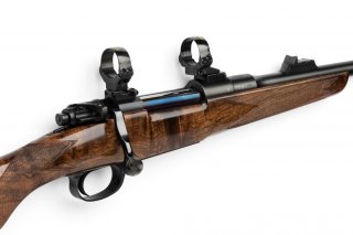 RIGBY - Highland Stalker, Kal.275 Rigby, Mauser 98 System , Echtgold, Buntgehärtet, TRAUMBÜCHSE