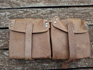 K43 G43 Magazintasche WK2 - ros 1944 - Originalstück