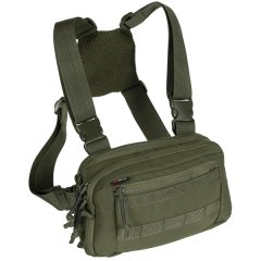Chest Pack, "Recon", Oliv - Brusttasche mit Gurten