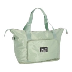 Travel Bag Pastellgrün faltbar - Tasche für Reise + Strand + Einkauf - mit Verlängerung