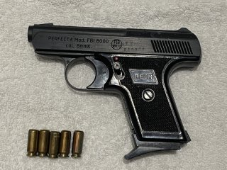 SRS-Reck Perfecta Mod. FBI 8000 Kal. 8 mm Knall alten PTB 387/2