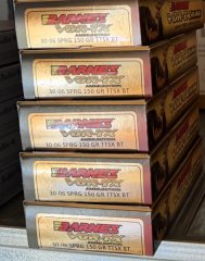 Barnes VOR-TX .30-06 Sprg. 150 gr TTSX BT bleifrei – 100 Schuss
