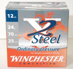 250 x WINCHESTER X2 STEEL PD | Stahlschrotpatronen Sport/Jagd-Trapschießen | 12/70 2,5mm 24g No. 7