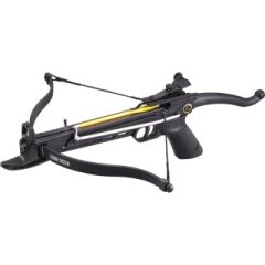 175 fps Recurve-Pistolenarmbrust: 80 lbs Cobra Aluminium schwarz inkl. 23 Bolzen bei Sofortkauf
