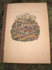 Antiquarisches Buch: altes Sammelbilderalbum - Deutsche Kulturbilder