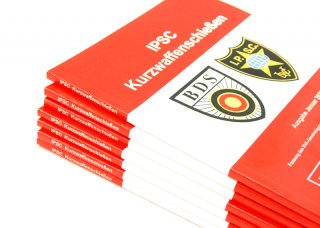 IPSC BDS Regelwerk Kurzwaffenschießen HG Handgun DEUTSCH DIN-A5 gebundene Ausgabe Aktuell 2025
