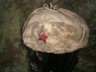 abx Sowjetische Wintermütze Original 2. Weltkrieg