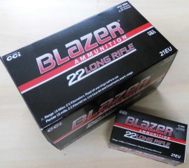 Munition CCI 22lr Blazer HV