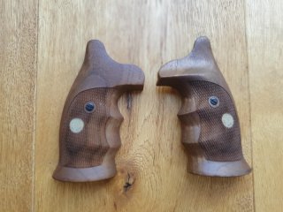 Holzgriff Klinsky No9 checkered NEU MWM Gillmann Steel Cop AlfaProj Holek Mercury Shield Luger uvm.