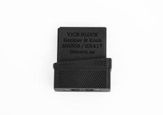 Heckler & Koch MR308 Lower Schraubstockklemme/Viseblock Magazinschachthalter/Waffenbearbeitung