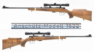 ANSCHÜTZ Rep.- Büchse Modell 1522 ST mit Match 54 System im Kaliber .22 Magnum