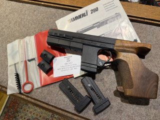Hämmerli Mod 280 Kal. .22lr, mit Zubehör, TOP !!!