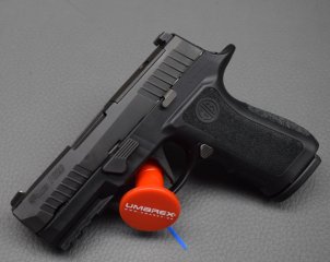 Pistole Sig Sauer P320 XCompact Schwarz, Kaliber 9mmLuger, Neuware