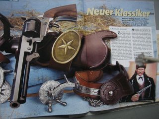 Visier - Heft -- **Perkussions Vorderladerrevolver Colt Navy M 1851 von USFA **