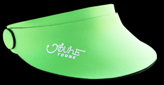 Visor Cap Kunststoff grün Youhe Sport