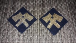 Abzeichen, Pioniere, CS/US, Miliz, Civil War, Bürgerkrieg, Uniform, Militaria