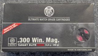 20x RWS Target Elite Plus .300 Win. Mag. 13,0g / 200gr