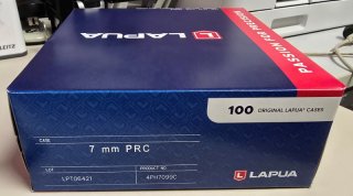 100St. Lapua Hülsen 7mm PRC - NEU