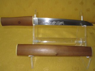Japanisches Kurzmesser der Marine-Spezialangriffseinheit aus dem Zweiten Weltkrieg .
