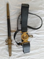 Originaler Offiziersdolch der Kaiserlich Japanischen Marine aus dem Zweiten Weltkrieg „Naval Kaigun