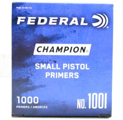 5.000 Zündhütchen FEDERAL Zünder S.P. Small Pistol #100 FED100 > 1000St. IPSC Revolver WEICH NEU