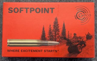 20x Geco 9,3x62 Softpoint 16,5g / 255 gr