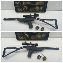 >!< Luftpistole BO Langley Pro Sniper LP + abnehmbaren Hinterschaft + ZF 4x32EG >!<