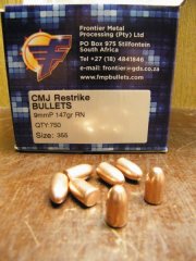 9mm/147grs. Frontier RN verkupferte Geschosse 750 Stk. # SSZ Berka