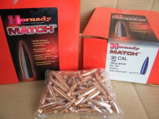 .308/168grs Hornady HPBT Geschosse No.305015 1000 stk. #