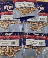 .32/.308-71grs FMJ Geschosse B-015 PPU 500 stk.#