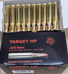 .223Rem/52grs Geco Target HP 500 Stk. #