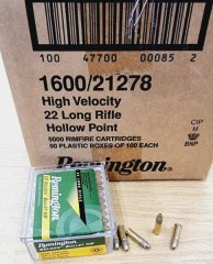 .22LR/36grs HP Remington Golden Bullet HV beschichtet 5000 Stk. Angebot !!#21278#