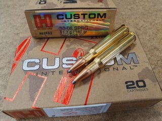 .30-06/180grs Interlock SP Hornady Custom International 20 stk. No. 81182 # SSZ Berka