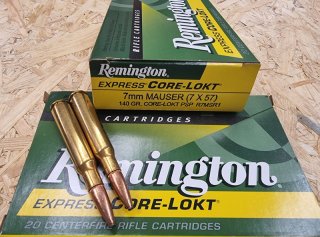 7x57/140grs. Core-Lokt Remington 20 stk. No.R7MSR1#