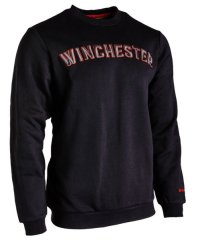 WINCHESTER SWEATSHIRT FALCON Pullover Sweater BLACK Pulli UNI 60% Baumwolle WARM Aktiv Größe 2XL #56