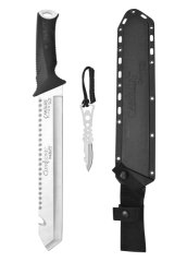 Camillus Carnivore Inject, Machete mit Beimesser, Kydexscheide