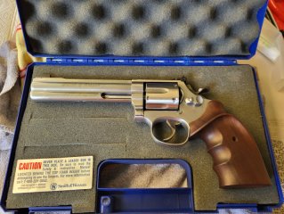 S&W 686-4 Target Champion DL .357 Mag - Sehr guter Zustand - Club 30 „Custom Gun Shop“