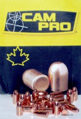 100 CAMPRO Geschosse .30(.30Carbine) - 110 - RN-FCP - verkupfert - #CP-30110